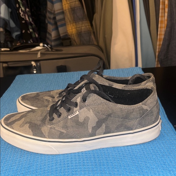 Vans Other - Vans Men's Authentic Gray Camo Sneakers